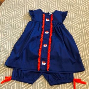 5T Aubie Tiger Auburn 2 piece Outfit